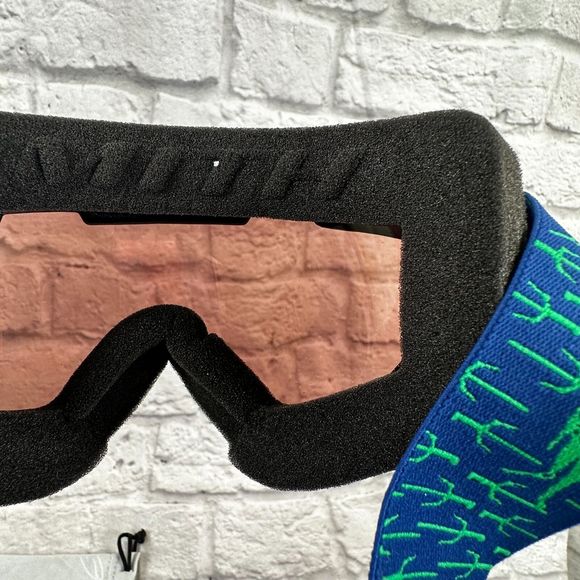 Smith Optics Adult Tinted Lens Adjustable Racing BMX Ski Goggles Carrying Bag - Picture 3 of 6